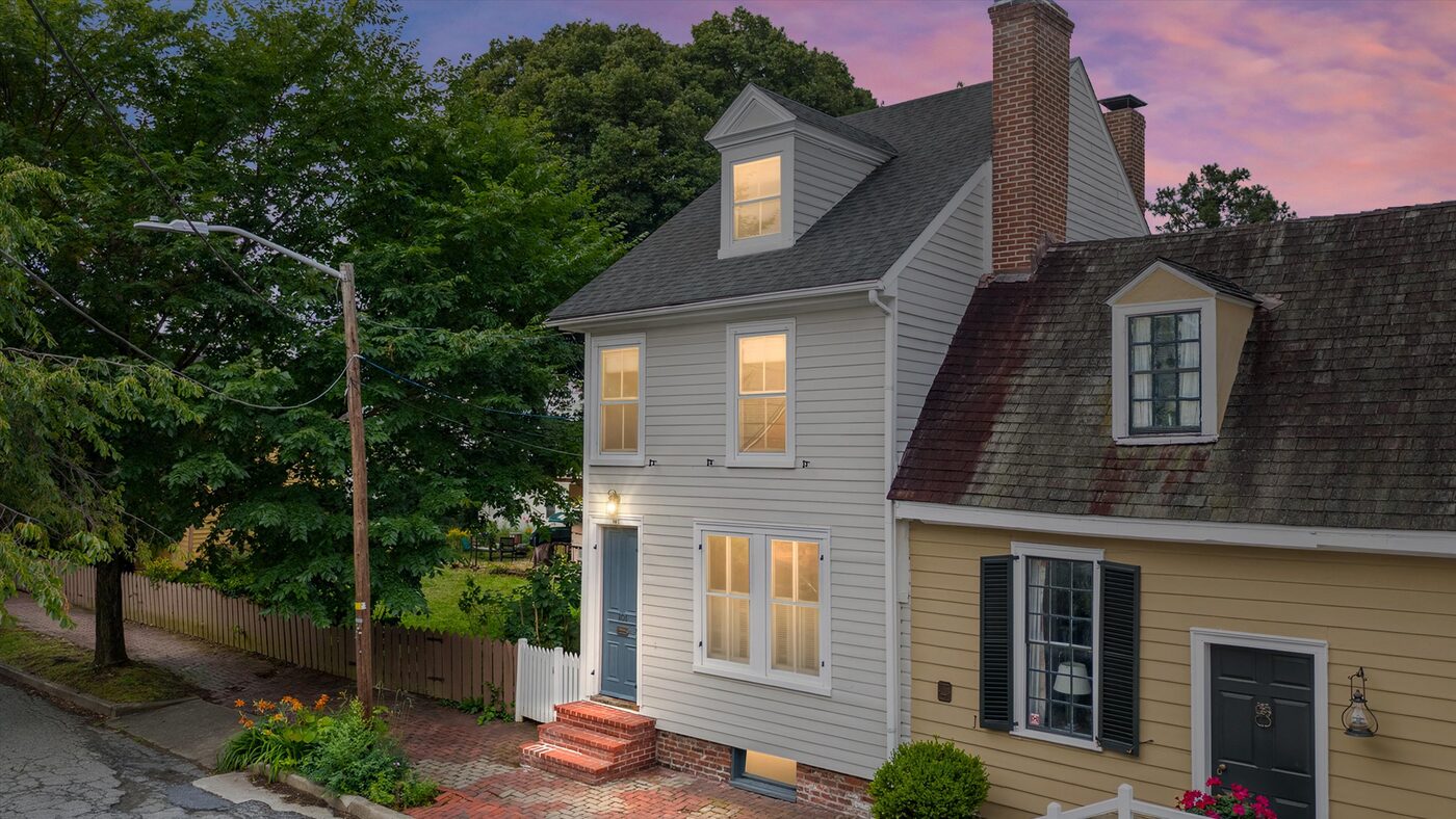 101 South Mill Street, Chestertown, at twilight